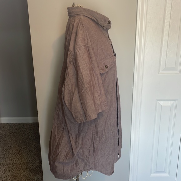 2XL Cargartt button up shirt. Sandy brown color. - Picture 4 of 5